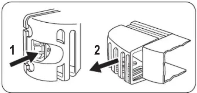ZANUSSI ZRB 340PW - Skifte lyspære - 1