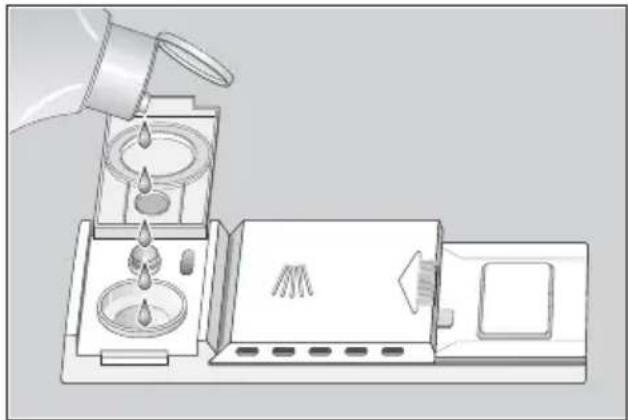 SIEMENS SL64A560 - Huuhtelukirkasteen täyttäminen - 2