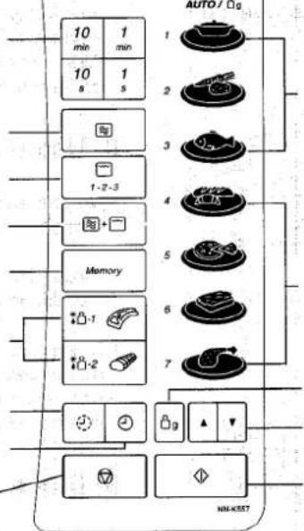 10 min 1 min 10 s 1 s 1-2-3 Memory 1 -2 Auto7 Liq 1 2 3 4 5 6 7 8 9 10+557