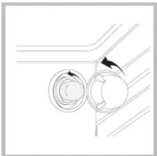 Hotpoint Ariston FB 51.2 IX - Udskiftning af pære - 1