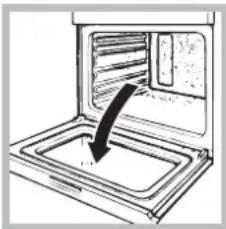 Hotpoint Ariston FB 51.1 HA - Rengøring af ovndøren - 1