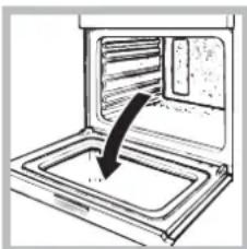 Hotpoint Ariston FB 51.1 HA - De ovendeur reinigen - 1