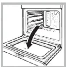 Hotpoint Ariston FB 51 A.1 HA - Reinigung der Tür - 1