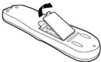 PHILIPS VR110 - To insert the batteries: - 1