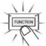 SAMSON MRT-3B - Press the [FUNCTION] key. - 1