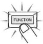 SAMSON MRT-3B - Press the [FUNCTION] key. - 1
