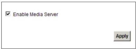 Enable Media Server Apply