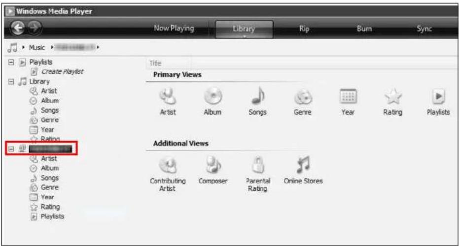 Windows Media Player Now Playing Library Rip Bum Sync Music Playlists Create Playlist Library Artist Album Songs Genre Year Rating Artist Album Songs Genre Year Rating Playlists Title Primary Views Artist Album Songs Genre Year Rating Playlists Additional Views Contributing Artist Composer Parental Rating Online Stores