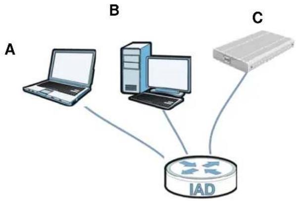 ZYXEL FMG3024-D10A - The File Sharing Screen - 1