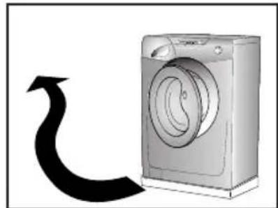 CANDY GO W485DS - SETTING UP INSTALLATION - 1
