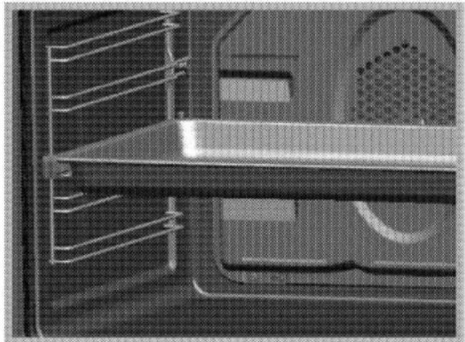 BLOMBERG BIO 7043 X - Proper positioning of the wire shelf and tray on sliding shelves - 1