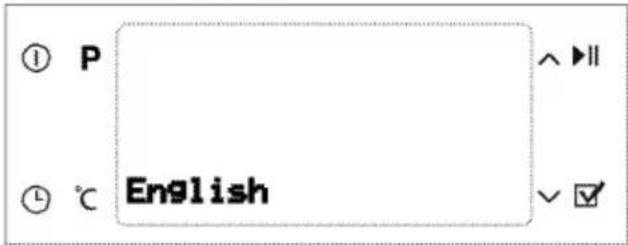 BLOMBERG BEO 9860 X - Set the language - 1