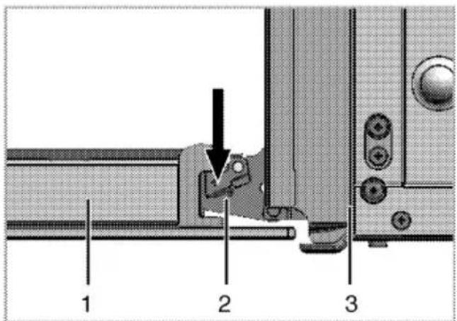 BLOMBERG BEO 9975 X - Retirer la porte du four. - 1