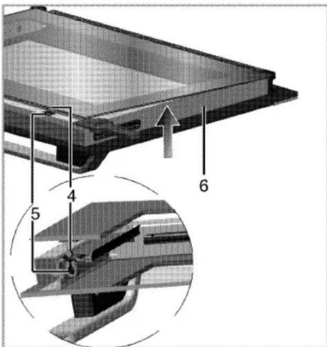BLOMBERG BEO 9761 X - Taking off the door inner glass - 2