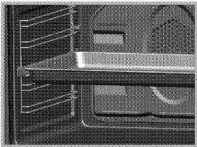 BLOMBERG BEO 9761 X - Proper positioning of the wire shelf and tray on sliding shelves - 1