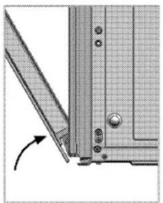 BLOMBERG BEO 5422 X - Retirer la porte du four. - 2
