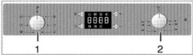 BLOMBERG BEO 5422 X - Sélection d'une température et d'un mode de fonctionnement. - 1