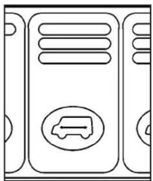 Line drawing of a server tower with a speech bubble icon (no text or symbols)