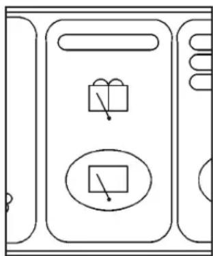Pure electrical circuit lines without any symbols