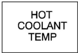 HOT COOLANT TEMP