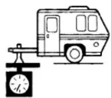 Simple line drawing of a train with a speedometer and a speedometer (no text or symbols)