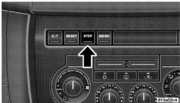 C/T RESET STEP MENU 813a02c4