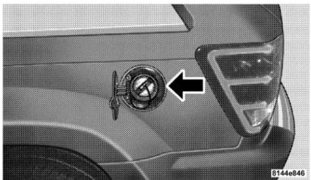 JEEP Grand Cherokee SRT (2006) - FUELTANKFILLERCAP(GASCAP) - 1
