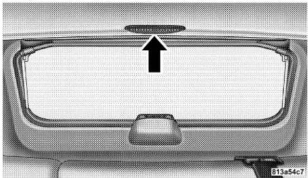 JEEP Grand Cherokee SRT (2006) - RearParkAssistWarningDisplay - 1