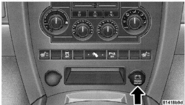 JEEP Grand Cherokee SRT (2006) - POWEROUTLET - 1