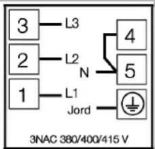 WHIRLPOOL ACM 226 - Koble til strømledningen - 2