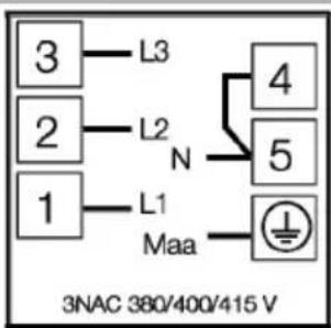 WHIRLPOOL ACM 226 - Virtakaapelin liittäminen - 2
