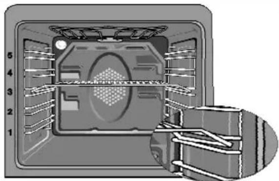 WHIRLPOOL ACM 226 - Rack positions - 1