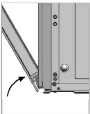 WHIRLPOOL ACM 226 - Uuninluukun irrottaminen - 2