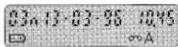 BELGACOM Twist 125 - Aanduiding op het LCD display: - 1