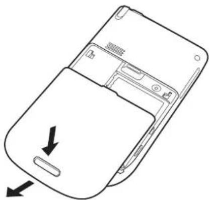 HP iPAQ 100 Classic - Step 1: Remove the battery cover and the battery - 1