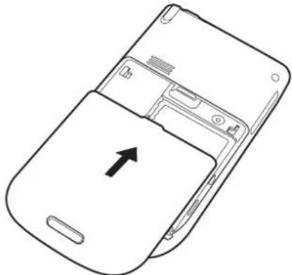 HP iPAQ 100 Classic - Step 2: Install the battery and replace the battery cover - 2