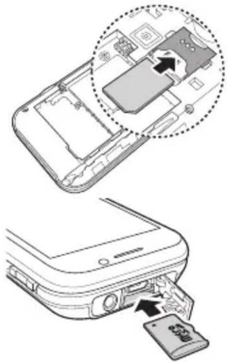 ACER NeoTouch P300 - Installing a SIM or microSD Card - 1