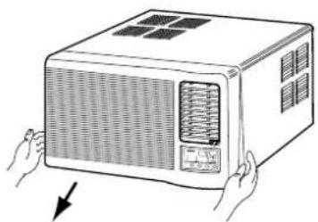 DAEWOO DWB-123 - • HOW TO REMOVE THE FRONT GRILLE - 5