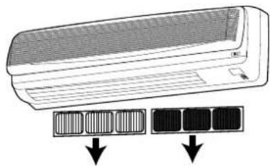 DAEWOO DSB 182 LH - CHANGING/CLEANING THE AIR FILTERS - 2