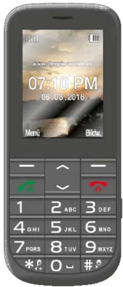 OLYMPIA Joy Plus - Switching the Mobile Phone On and Off - 3