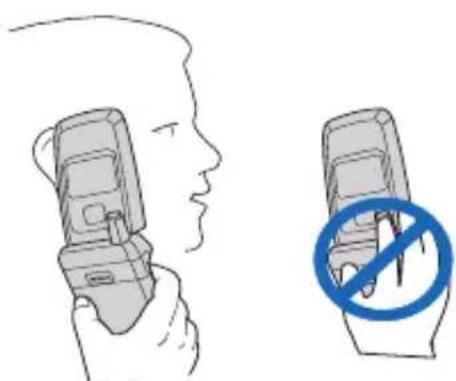 NOKIA 6103 - Normal operating position - 1
