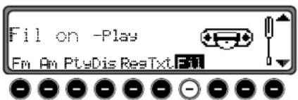 Fil on -Play Fm Am PtyDis ResTxt Fill