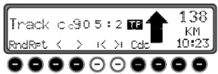 Track c:90 5:2 TF RndRft < > I K > I Cdc 138 KM 10:23