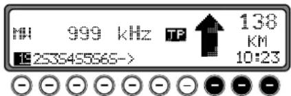 HH 999 kHz TP 138 KM 10:23 12535455565->
