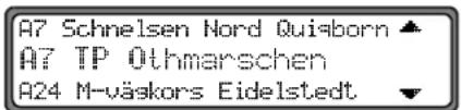 A7 Schnelsen Nord Quisborn A7 TP Othmarschen A24 M-väskors Eidelstedt