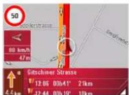 50 88 km/h 47m Gitscheer Strasse 12:06 00h41' 21km 12:44 00h19' 10km