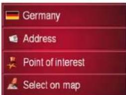 Germany Address Point of interest Select on map