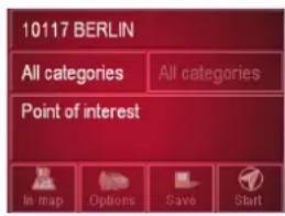 10117 BERLIN All categories All categories Point of interest In map Options Save Start