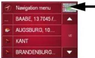 Navigation menu BAABE, 13.7045 /... AUGSBURG, 10... KANT BRANDENBURG...