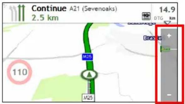 Continue A21 (Sevenoaks) 2.5 km 14.9 DTG km M25 Brasie 110 M25
